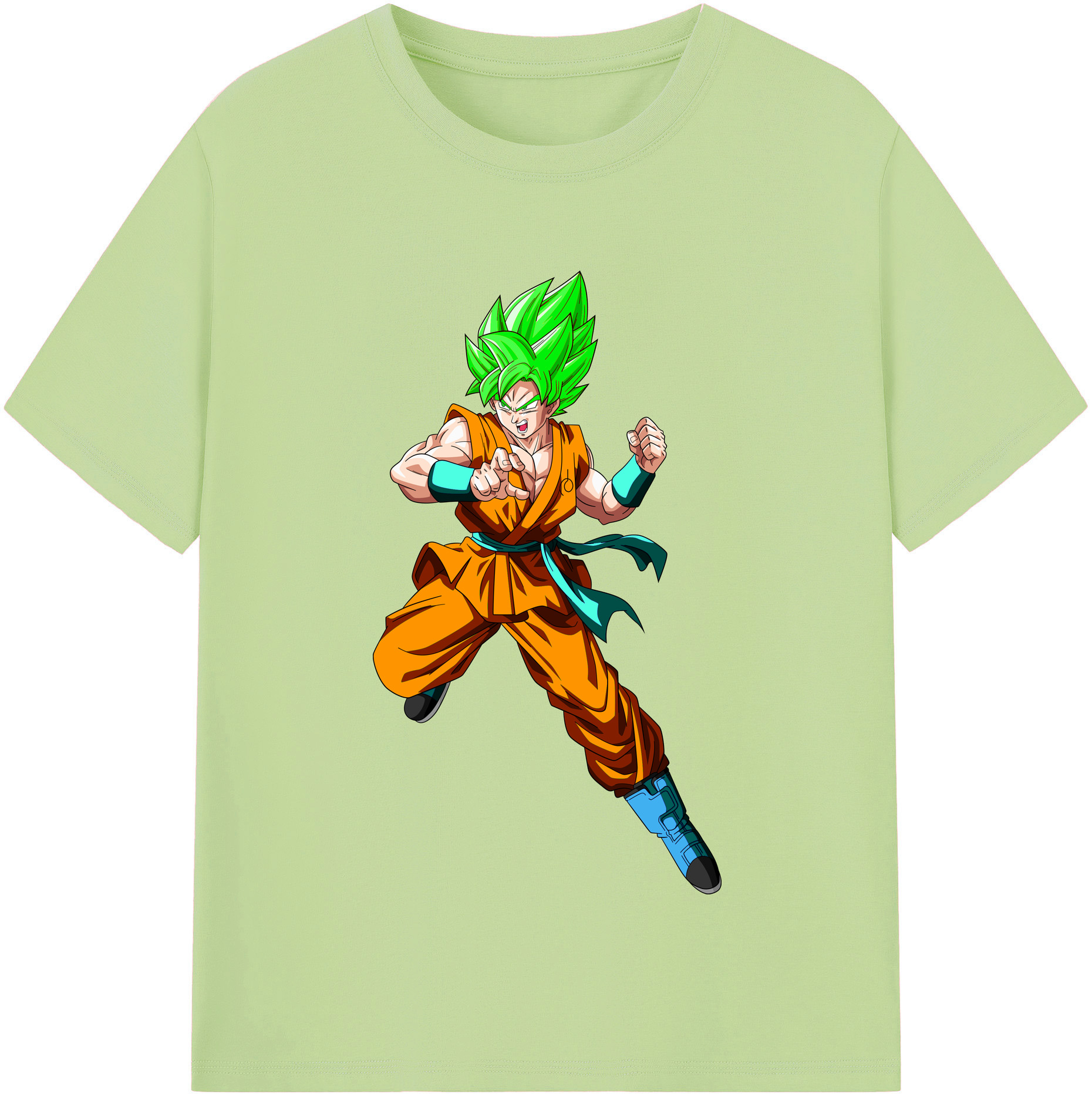 （画像用） ドラゴンボール 孫 悟飯（そんごはん）DRAGON BALL Son Gohan 綿100％半袖Tシャツ（フロントプリント）